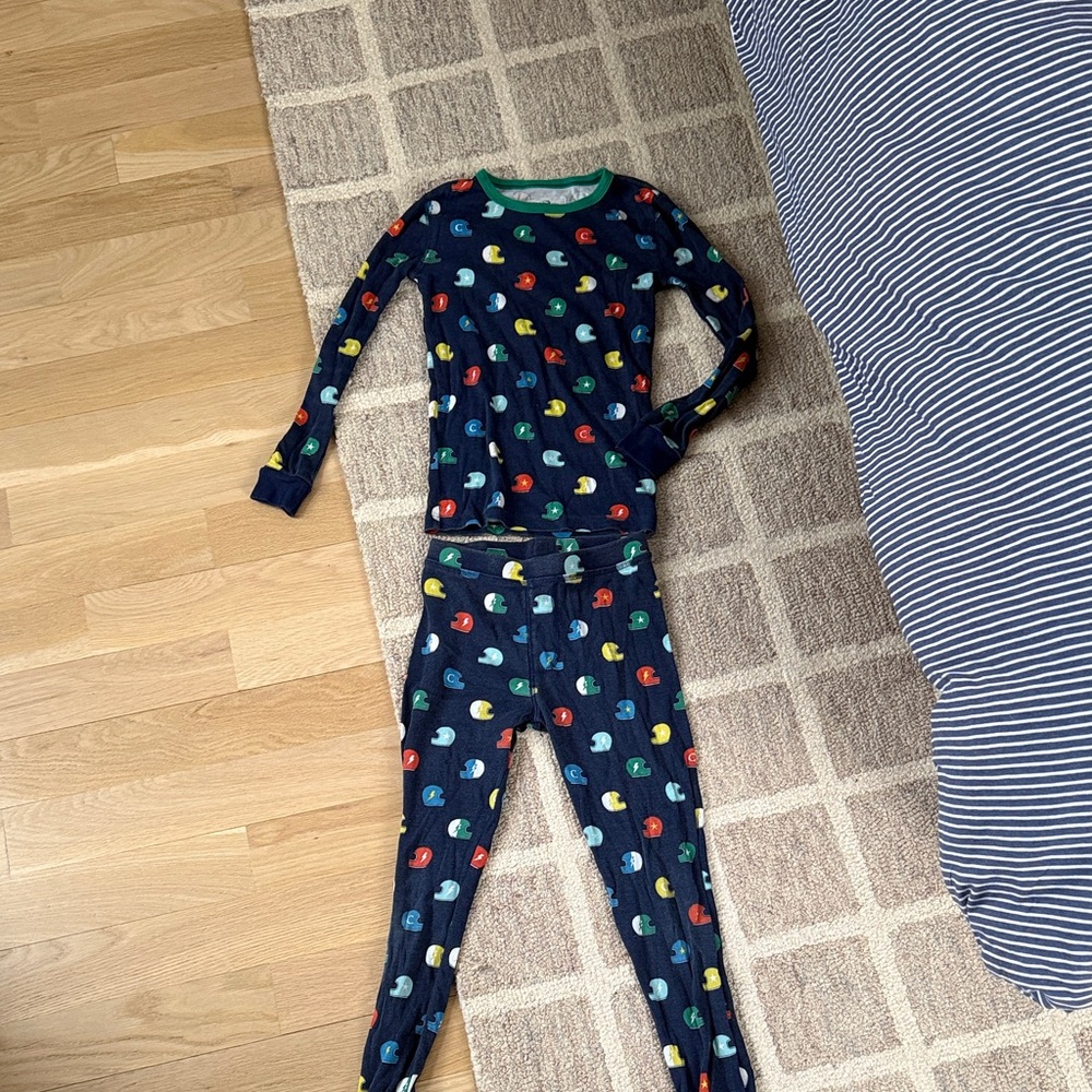 Crew cuts football Print Kids Pajamas